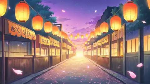 Lantern Festival Night lofi wallpaper lantern festival night 0824479950