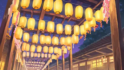 Lantern Festival Night lofi wallpaper lantern festival night 0971650906