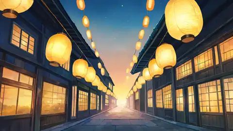 Lantern Festival Night lofi wallpaper lantern festival night 1069180487