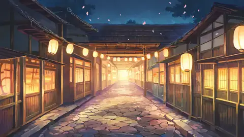 Lantern Festival Night lofi wallpaper lantern festival night 1326121593