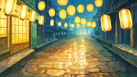 Lantern Festival Night lofi wallpaper lantern festival night 1386478899