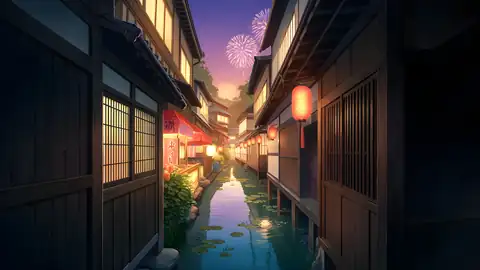 Lantern Festival Night lofi wallpaper lantern festival night 1753883643