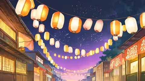 Lantern Festival Night lofi wallpaper lantern festival night 1990367188