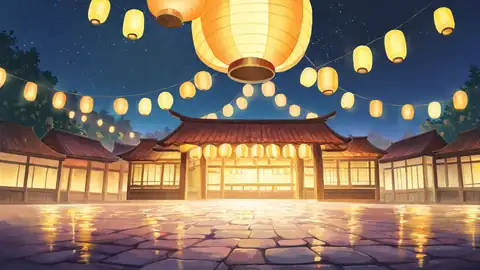 Lantern Festival Night lofi wallpaper lantern festival night 2089651479