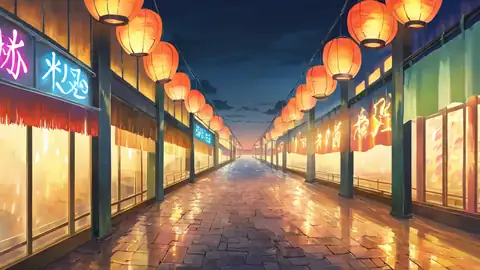Night Market lofi wallpaper night market 1596623851