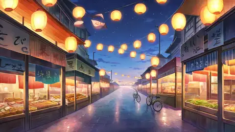 Night Market lofi wallpaper night market 1702250899