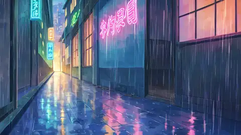 Old Alley Rain lofi wallpaper old alley rain 0948253172