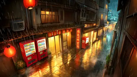Old Alley Rain lofi wallpaper old alley rain 1320521572