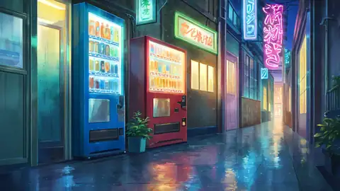 Old Alley Rain lofi wallpaper old alley rain 1379242075