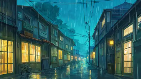 Old Alley Rain lofi wallpaper old alley rain 1727361641