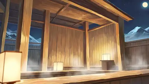 Onsen Winter lofi wallpaper onsen winter 1154659865