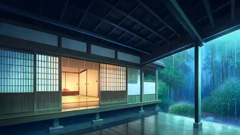 Rainy Porch Engawa lofi wallpaper rainy porch engawa 0334059914