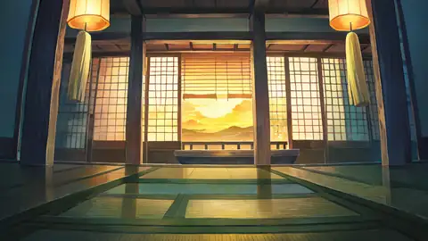 Rainy Porch Engawa lofi wallpaper rainy porch engawa 0630934669