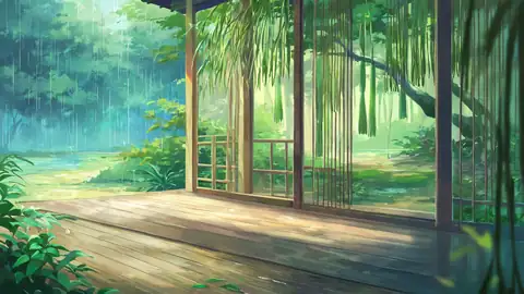 Rainy Porch Engawa lofi wallpaper rainy porch engawa 1743703926