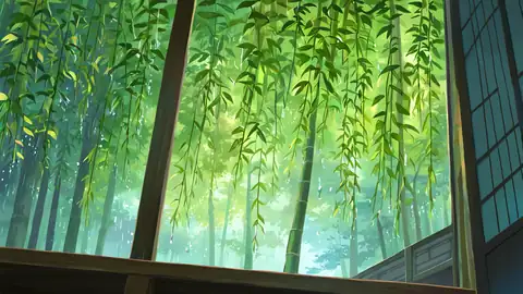 Rainy Porch Engawa lofi wallpaper rainy porch engawa 1896319341