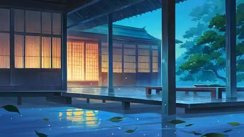 Rainy Porch Engawa lofi wallpaper rainy porch engawa 2081119793