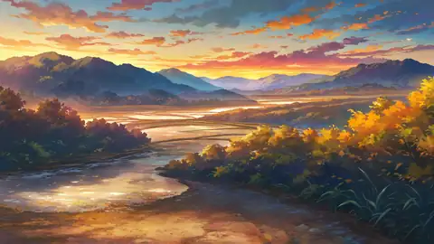 Rice Fields Summer lofi wallpaper rice fields summer 0278233484