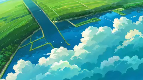 Rice Fields Summer lofi wallpaper rice fields summer 0461270980