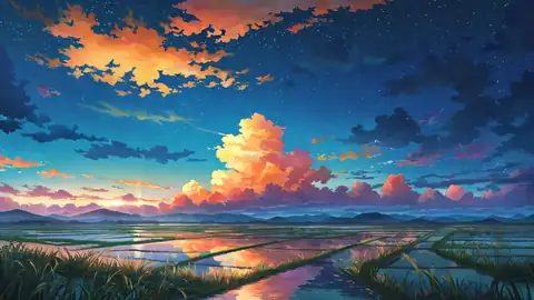 Rice Fields Summer lofi wallpaper rice fields summer 1112178158