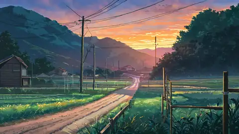Rice Fields Summer lofi wallpaper rice fields summer 1125394956