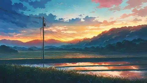 Rice Fields Summer lofi wallpaper rice fields summer 1434956476