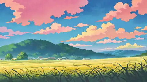 Rice Fields Summer lofi wallpaper rice fields summer 1630605503