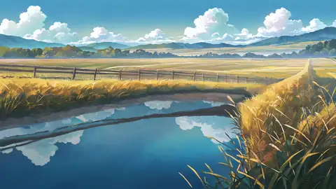 Rice Fields Summer lofi wallpaper rice fields summer 1661535183