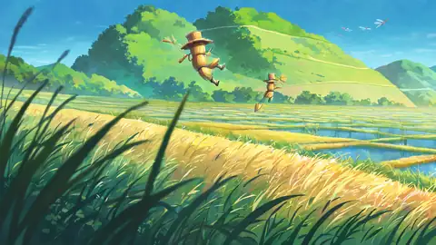 Rice Fields Summer lofi wallpaper rice fields summer 1680846609