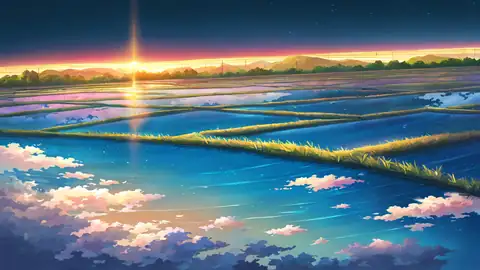 Rice Fields Summer lofi wallpaper rice fields summer 1816269296