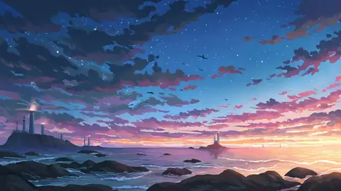 Seaside Lighthouse lofi wallpaper seaside lighthouse 1823710202