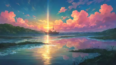 Seaside Lighthouse lofi wallpaper seaside lighthouse 1897419854