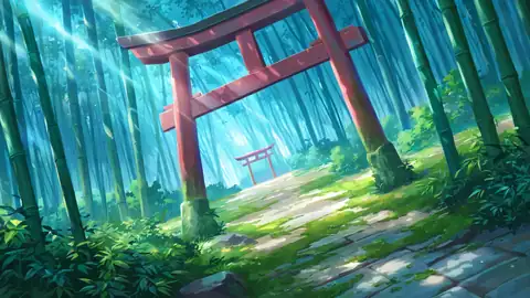 Shrine Torii lofi wallpaper shrine torii 0039558553