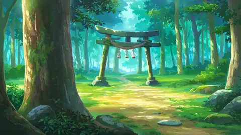 Shrine Torii lofi wallpaper shrine torii 0273468855
