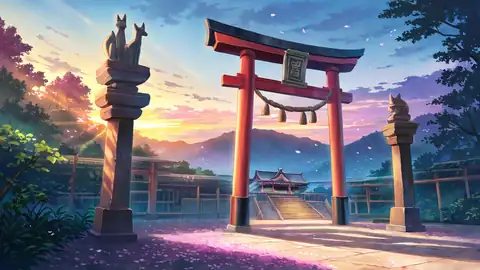 Shrine Torii lofi wallpaper shrine torii 0292111129