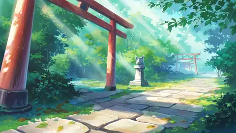 Shrine Torii lofi wallpaper shrine torii 0448889251
