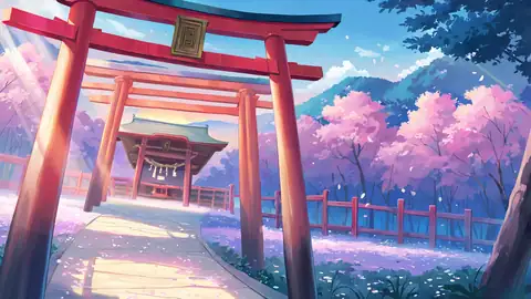 Shrine Torii lofi wallpaper shrine torii 0648164847