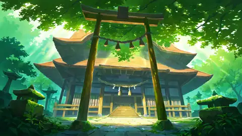 Shrine Torii lofi wallpaper shrine torii 0701611070
