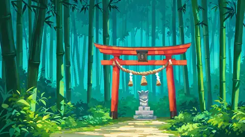 Shrine Torii lofi wallpaper shrine torii 0712200699