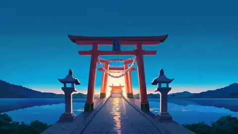 Shrine Torii lofi wallpaper shrine torii 0914924102
