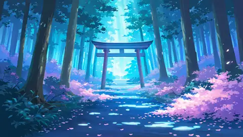 Shrine Torii lofi wallpaper shrine torii 1014461190