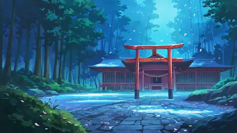 Shrine Torii lofi wallpaper shrine torii 1037226389