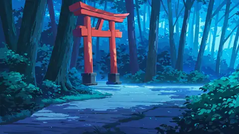 Shrine Torii lofi wallpaper shrine torii 1471925018