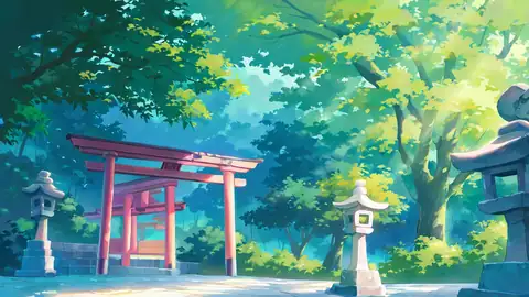 Shrine Torii lofi wallpaper shrine torii 1514001695