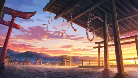 Shrine Torii lofi wallpaper shrine torii 1748677679