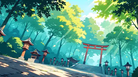 Shrine Torii lofi wallpaper shrine torii 1790732806