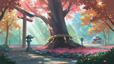 Shrine Torii lofi wallpaper shrine torii 1988305593