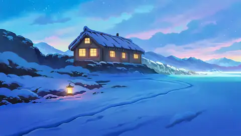 Snowy Mountain Village lofi wallpaper snowy mountain village 0924643677