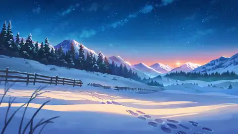 Snowy Mountain Village lofi wallpaper snowy mountain village 0962423404