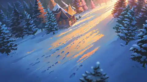 Snowy Mountain Village lofi wallpaper snowy mountain village 1175962535