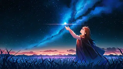 Stargazing Hilltop lofi wallpaper stargazing hilltop 0942018732